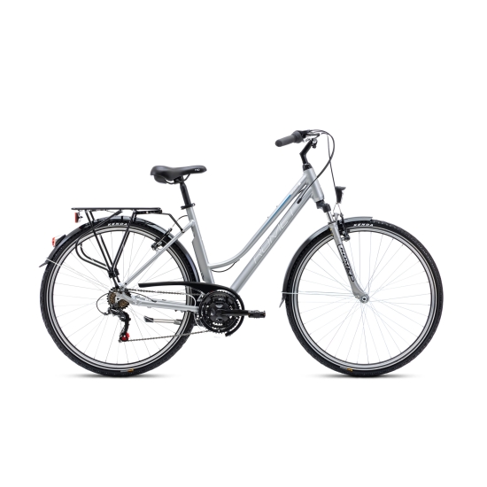 Rower ROMET GAZELA LTD ciemno srebrny 20 L